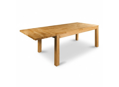Mesa Mesa de comedor Muebles masivos Comedor 160x90cm Madera real Madera maciza Nuevo Mesas