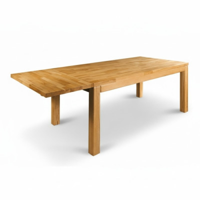 Mesa de conferencia de madera natural Hecha a mano de madera maciza Mesa de comedor.