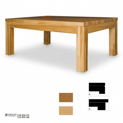 Mesa auxiliar Mesa de centro Madera real Muebles macizos Roble 100x70 cm Nuevo Mesas