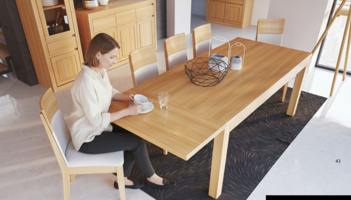 Mesa de comedor de madera Mesa de sala de estar Comedor Sala de estar Mesa de madera maciza de 120x90 cm Mesas de comedor macizas