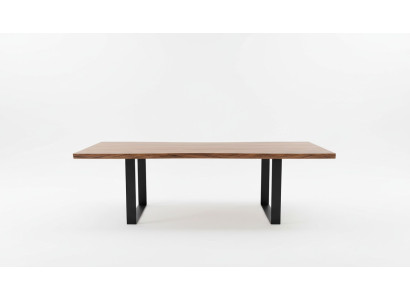Mesa contemporánea Mesa de comedor Mesa de cocina contemporánea hecha a mano.