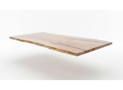 Mesa de comedor de resina epoxi de madera maciza Muebles masivos Mesa de resina de agua 240x100cm
