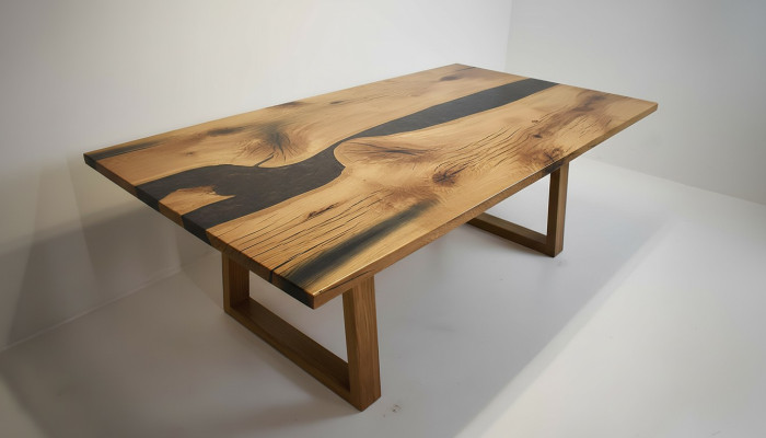 Mesa de reuniones Mesa de comedor Mesa de diseñador hecha a mano Mesa contemporánea