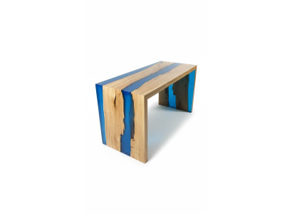 Mesa de comedor Mesa de cocina Mesas modernas Mesa de resina de epoxi de río de cascada Muebles nuevos