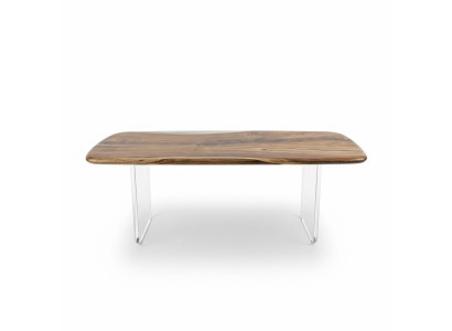 Mesa de centro River Table madera real resina epoxi mesa de río mesas macizas