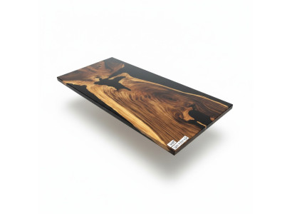 Epoxi de resina Mesa de río Mesa de madera real Maciza Mesas de decoración 240x100