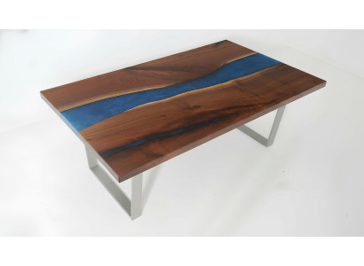 Mesa auxiliar de diseñador Mesa de centro Muebles de resina epoxi Mesa Mesa de centro Resina epoxi Mesas