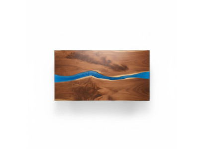 Mesa de comedor Diseño Mesa Mesas modernas Mar Río Océano Muebles 220x90 Resina epoxi