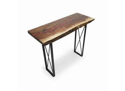 Trabajo manual mesa de centro maciza Mesa de diseñador Consola de epoxi Mesas