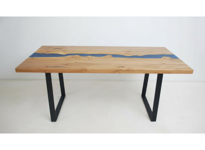 Encargo especial Mesa de madera real de resina epoxi Tabla de río Epoxi Precio 1m² Mesas Resina
