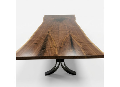 Mesa de comedor de lujo de madera maciza, mesa de cocina de diseño. Mesas macizas 1 metro cuadrado precio.