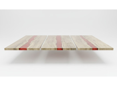 Epoxidharz Epoxy Río A la medida Mesa Madera real Precio 1mq Mesas Resina