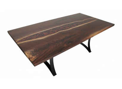 Fabricación a medida Mesa Resina Epoxi Madera de río Precio real 1 metro cuadrado Mesas