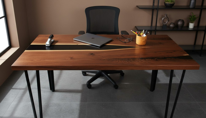 Resina epoxi a medida Mesa Epoxy Río Madera real Precio 1m² Mesas Resin