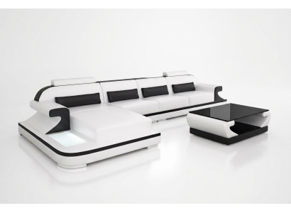 Sofá de cuero Sofá esquinero Tapizado Sofá Almohadón Sofá Sofá de esquina Sofá conjunto de muebles Estancia de vida
