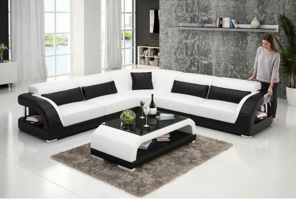 Sofá de cuero diseño sala de estar económico tapizado muebles sofá conjunto de asientos nuevo