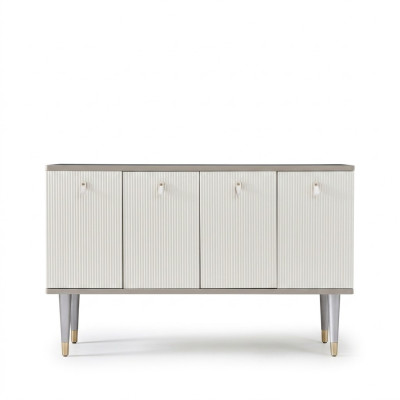 Cómoda elegante en estilo campestre para la sala de estar con diseño para el dormitorio.