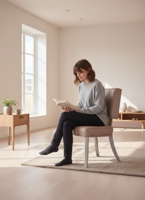 Silla de comedor de madera Asiento Mobiliario italiano Silla con respaldo Sillas Tapizadas