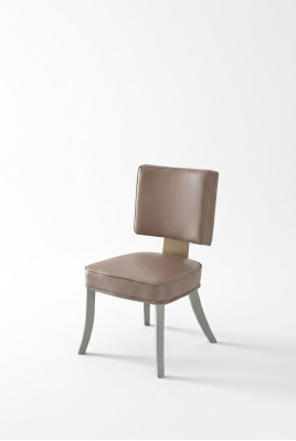 Silla de comedor de madera Asiento Mobiliario italiano Silla con respaldo Sillas Tapizadas