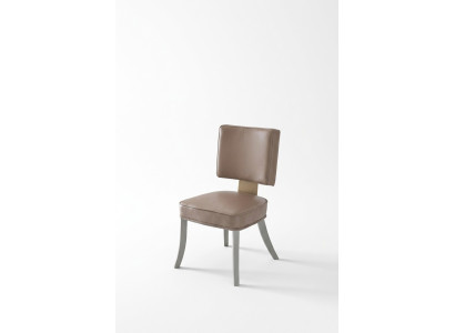 Silla de comedor de madera Asiento Mobiliario italiano Silla con respaldo Sillas Tapizadas