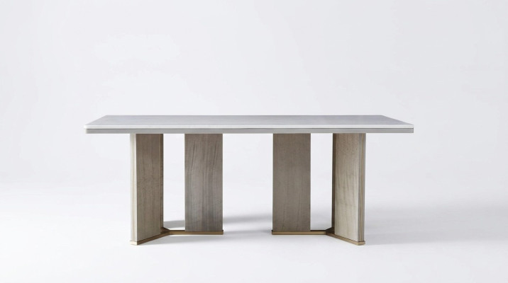 Mesa de comedor muebles sala de estar mesas de madera mesa diseño italiano nuevo