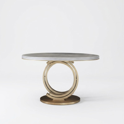 Mesa redonda Comedor Mesa de comedor Estilo italiano Muebles Mesa de comedor Redonda
