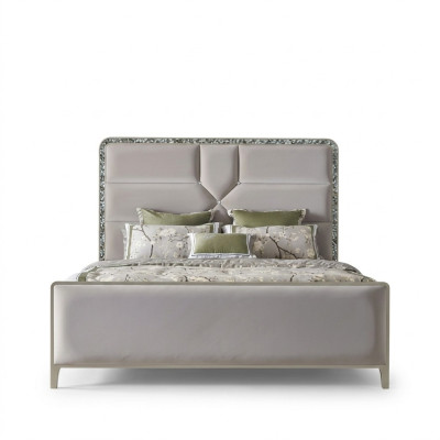 Camas Cama doble Diseño Dormitorio Cama de madera Camas 150x200cm Hotel