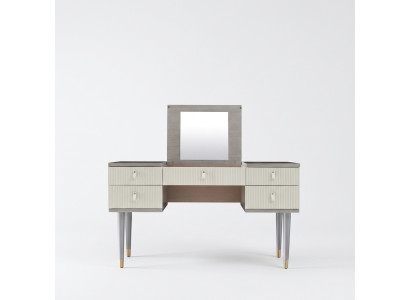Mesa de maquillaje de lujo Diseño de mesas Cosméticos Espejo de tocador Consola