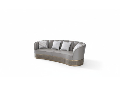 Sofá grande XXL lounge club de cuatro plazas 270cm muebles italianos nuevos.