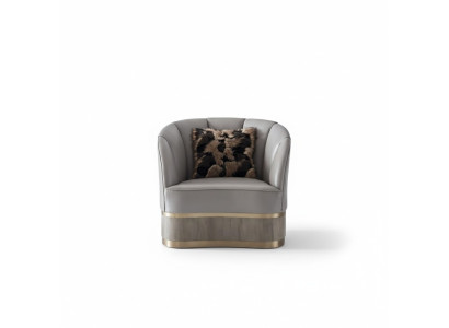 Sillones de lujo para sala de estar, sillas tapizadas de hotel, diseñador moderno de una plaza.