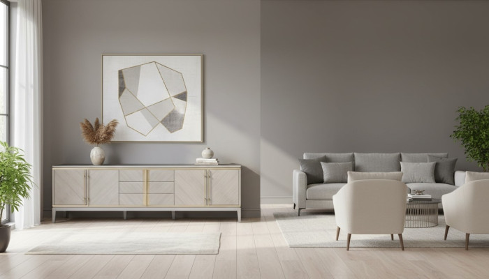 Muebles de estilo italiano, cómoda, mueble bajo, armario, cómodas de diseñador.