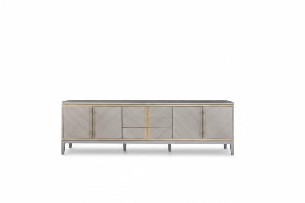 Muebles de estilo italiano, cómoda, mueble bajo, armario, cómodas de diseñador.