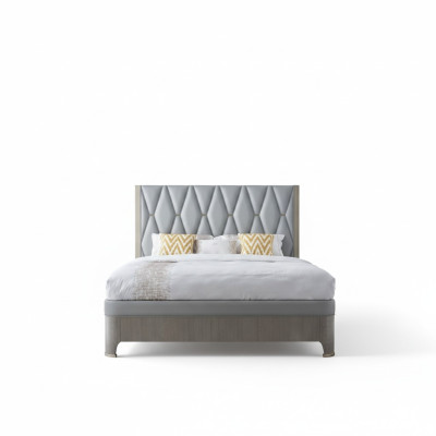 Muebles de estilo americano de lujo, diseño de camas de hotel de dormitorio de lujo.