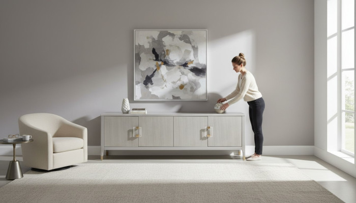 Mueble aparador de lujo armario aparadores decoración mueble bajo estante armarios