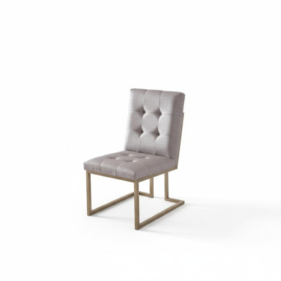 Silla Sillón Tapizado Silla moderna Silla de diseñador Comedor Swing