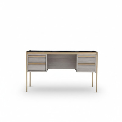 Diseño de escritorio de lujo, estilo de muebles de oficina, escritorios, mesa italiana.