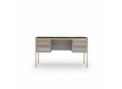 Diseño de escritorio de lujo, estilo de muebles de oficina, escritorios, mesa italiana.