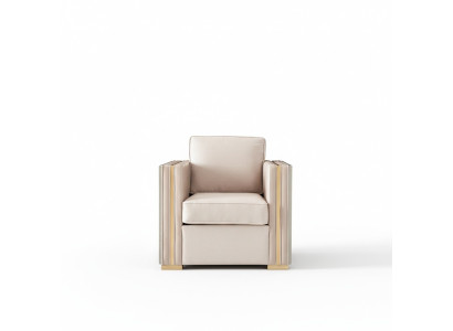 Muebles de salón de diseño Sillón individual Sofá tapizado Sofá