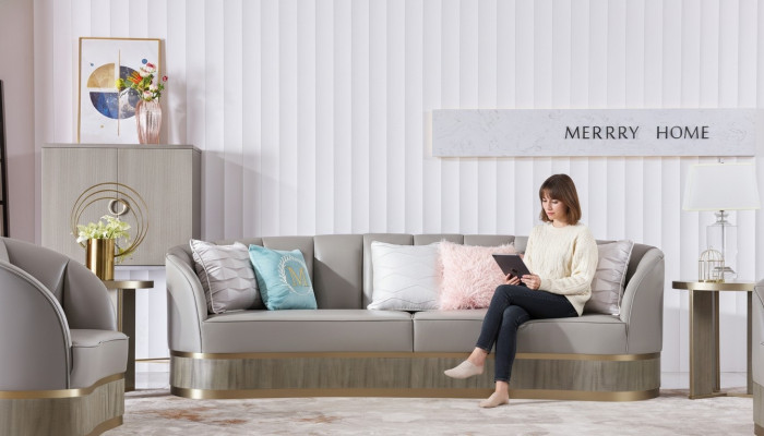 Sofá grande de lujo xxl para sala de estar, muebles de asiento acolchados sofás sofás.