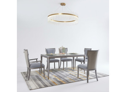 Comedor Mesa Diseñador Muebles de lujo Mesa de madera 160x90cm Sala de estar