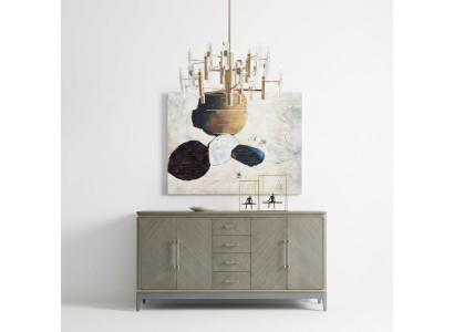 Cómoda Diseño Estilo Muebles Sala de estar Aparador Lujo Aparadores