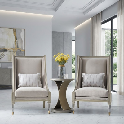 Salón de lujo, mobiliario de hotel, estilo Dubai, juego de 3 piezas.