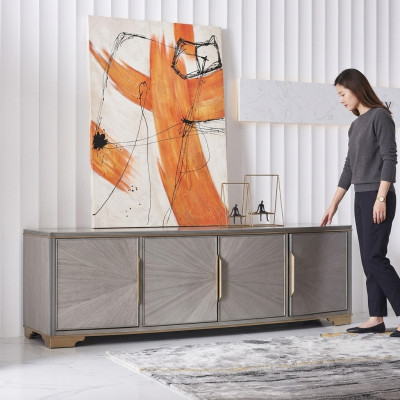 Mueble de lujo de TV, armario aparador, cómoda, armarios, mueble bajo.