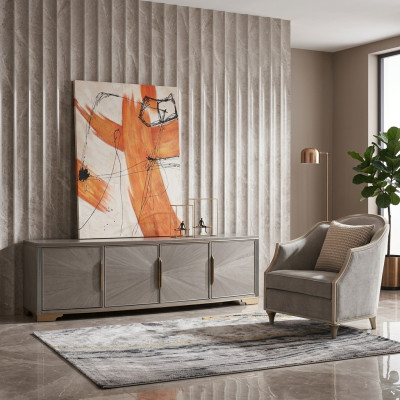 Mueble de lujo de TV, armario aparador, cómoda, armarios, mueble bajo.