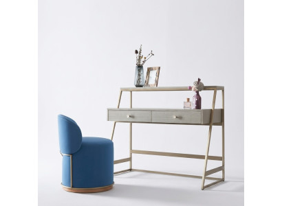 Mesa de tocador de consola de diseñador para maquillaje, decoración, espejo, cómoda, tocador.