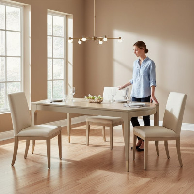 Mesa de comedor diseño muebles de lujo Mesas Estilo italiano Muebles Mesas de madera