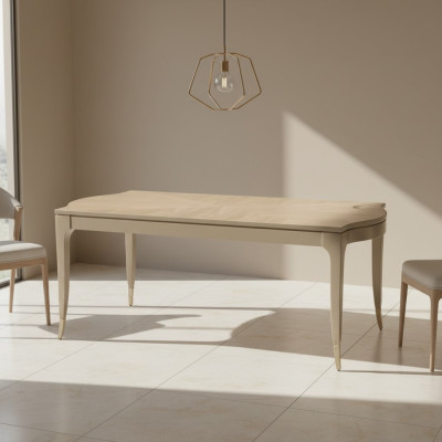 Mesa de comedor diseño muebles de lujo Mesas Estilo italiano Muebles Mesas de madera
