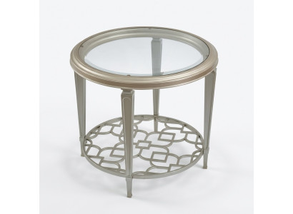 Mesa de vidrio Mesa auxiliar Diseño Muebles de lujo Mesas de periódico Mesas auxiliares Mesa