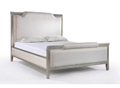 Dormitorio Hotel Cama Doble Diseño de Cama de Madera Textil Camas de 180x200cm.