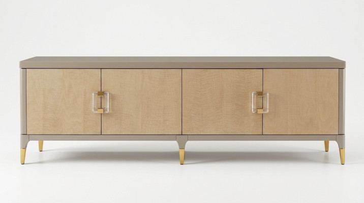 Mueble de lujo para TV, armario, cómoda, armarios decorativos, mesa baja.